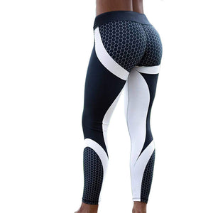 Libby Mod Mesh Pattern Print Leggings